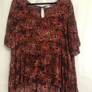 1X Eyeshadow Fall Blouse. #Happy Fall Y’all!